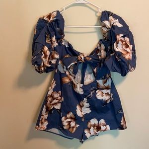 Floral Romper